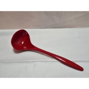 Dansk Red‎ Melamine Ladle Soup Sauce Spoon Kitchen Utensil Thailand HMC Item 525